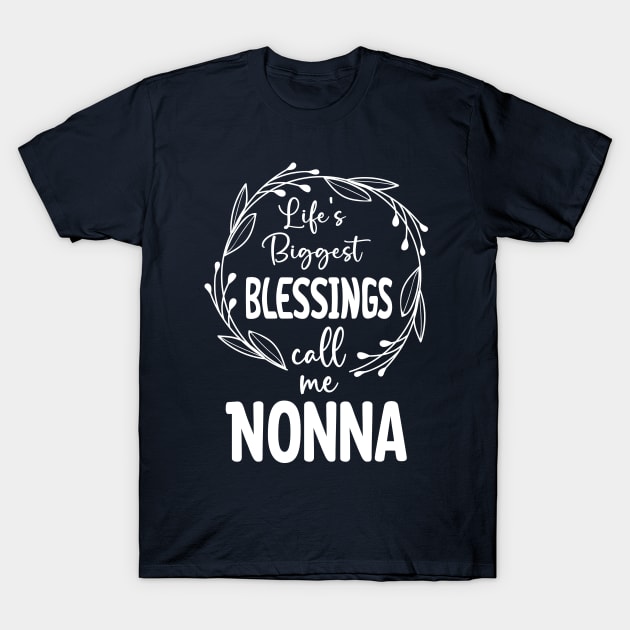 nonna with a circle T-Shirt by Uni0horse